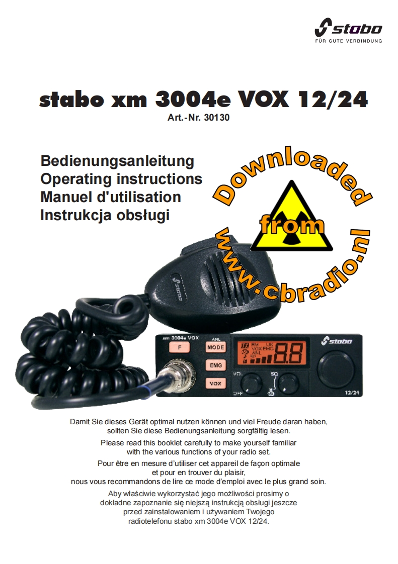 Stabo_XM3004eVOX12[24_DE_使用说明书手册_FR_PL